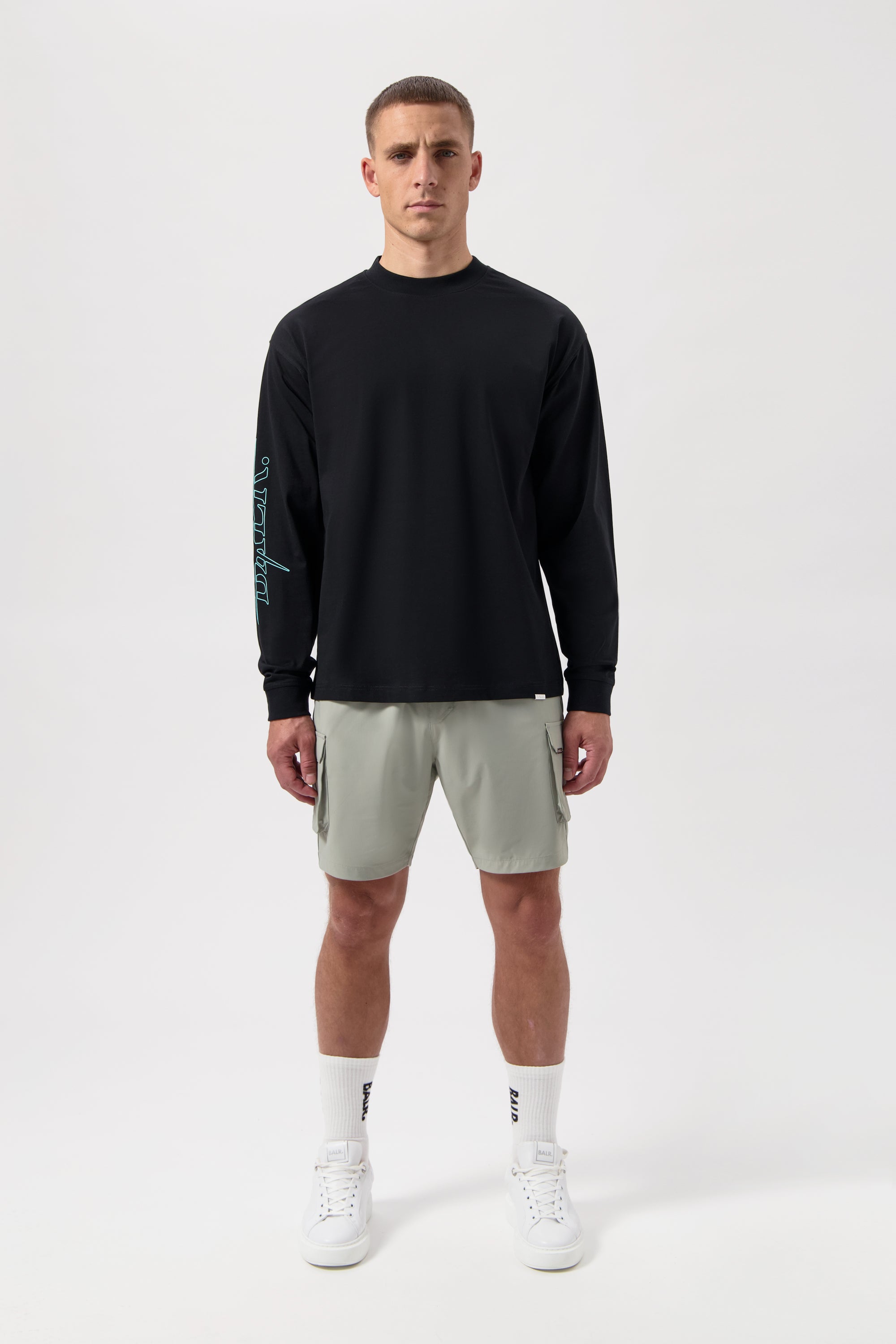 【日本限定】JP TAGS LS T-SHIRT-JET BLACK