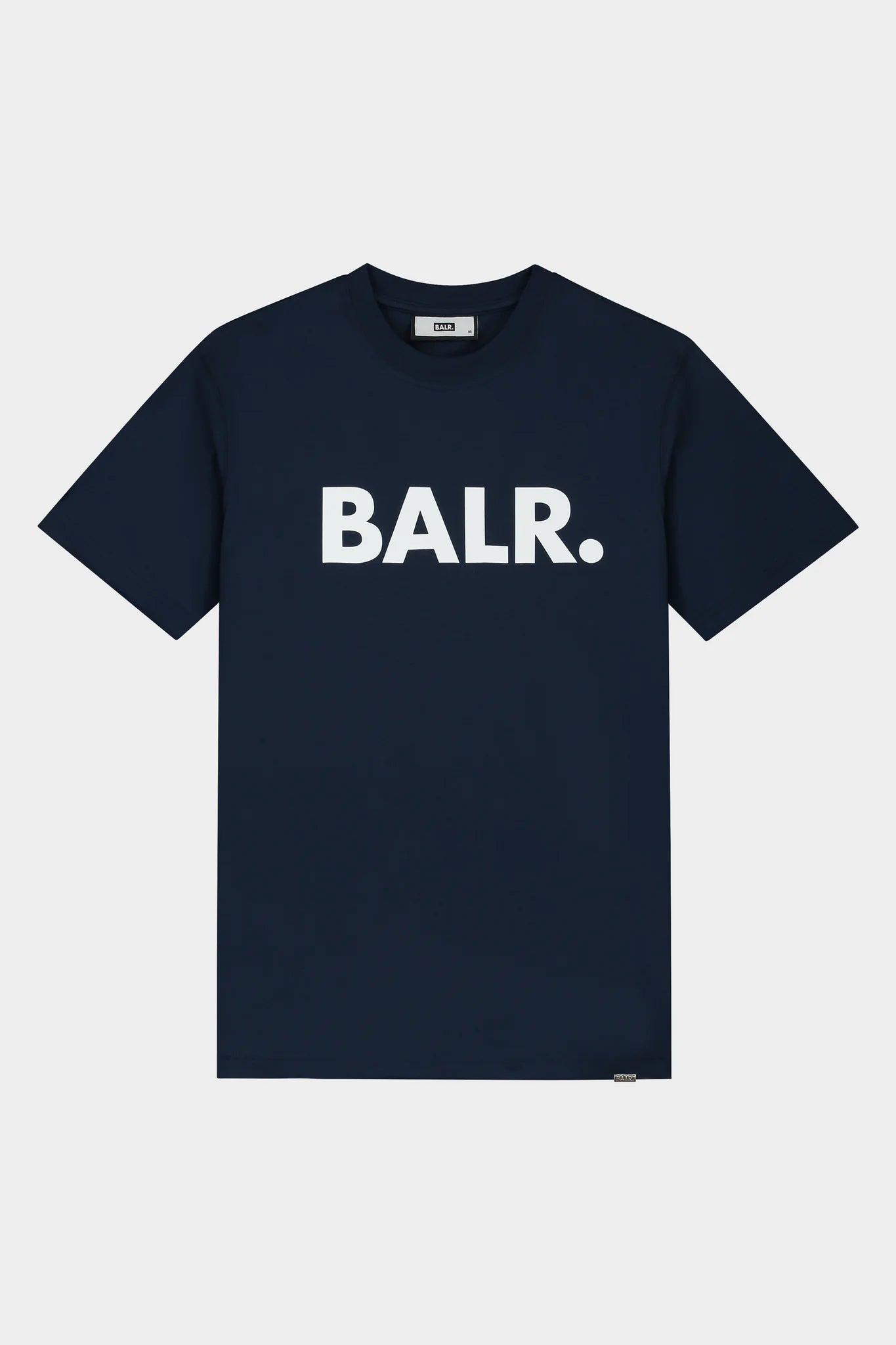 BRAND STRAIGHT T SHIRT NAVY BLUE