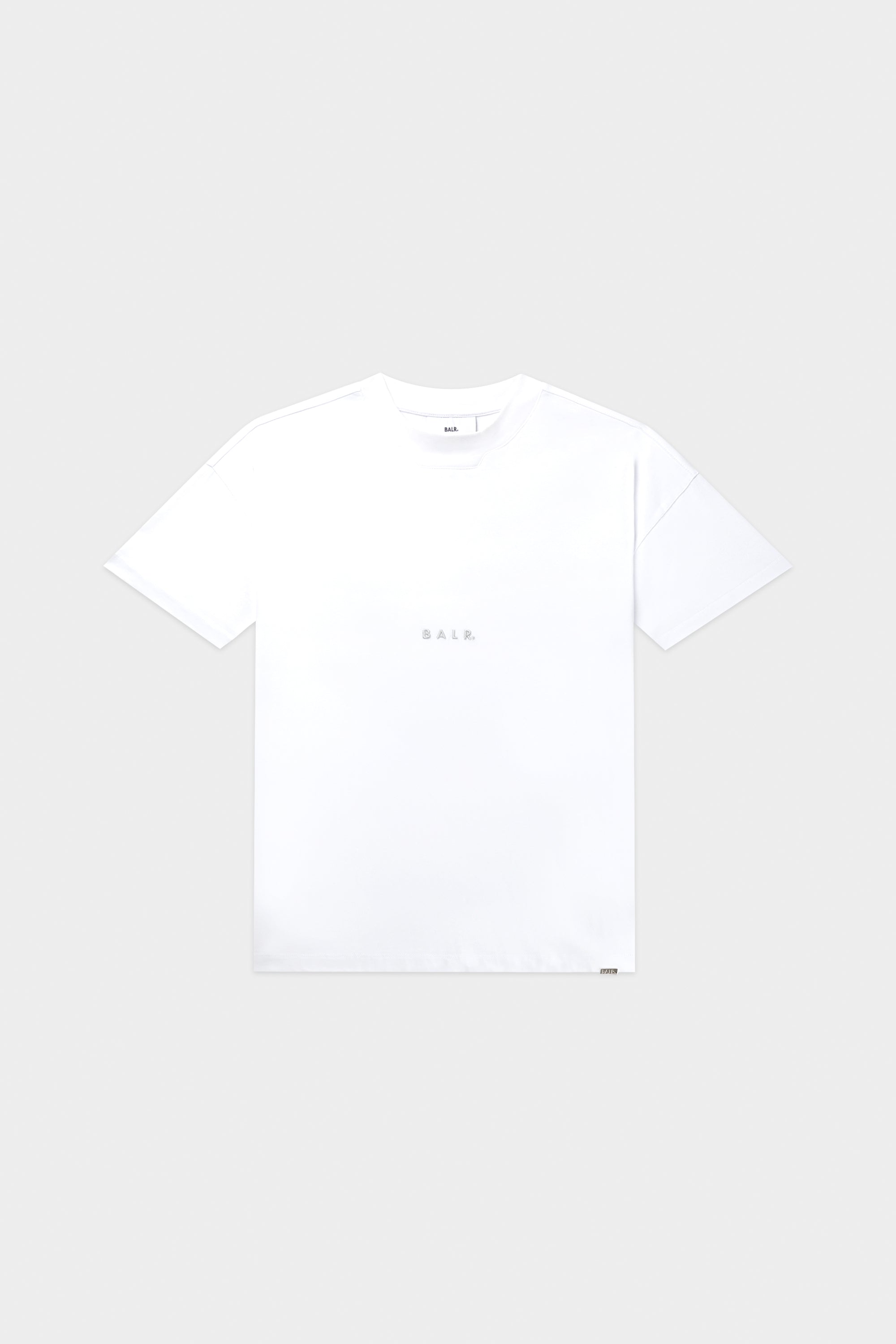 BALR. LOGO BOX Tシャツ (Bright White) S サイズ：S BALR. メンズ LOGO BOX T-SHIRT (Bright White