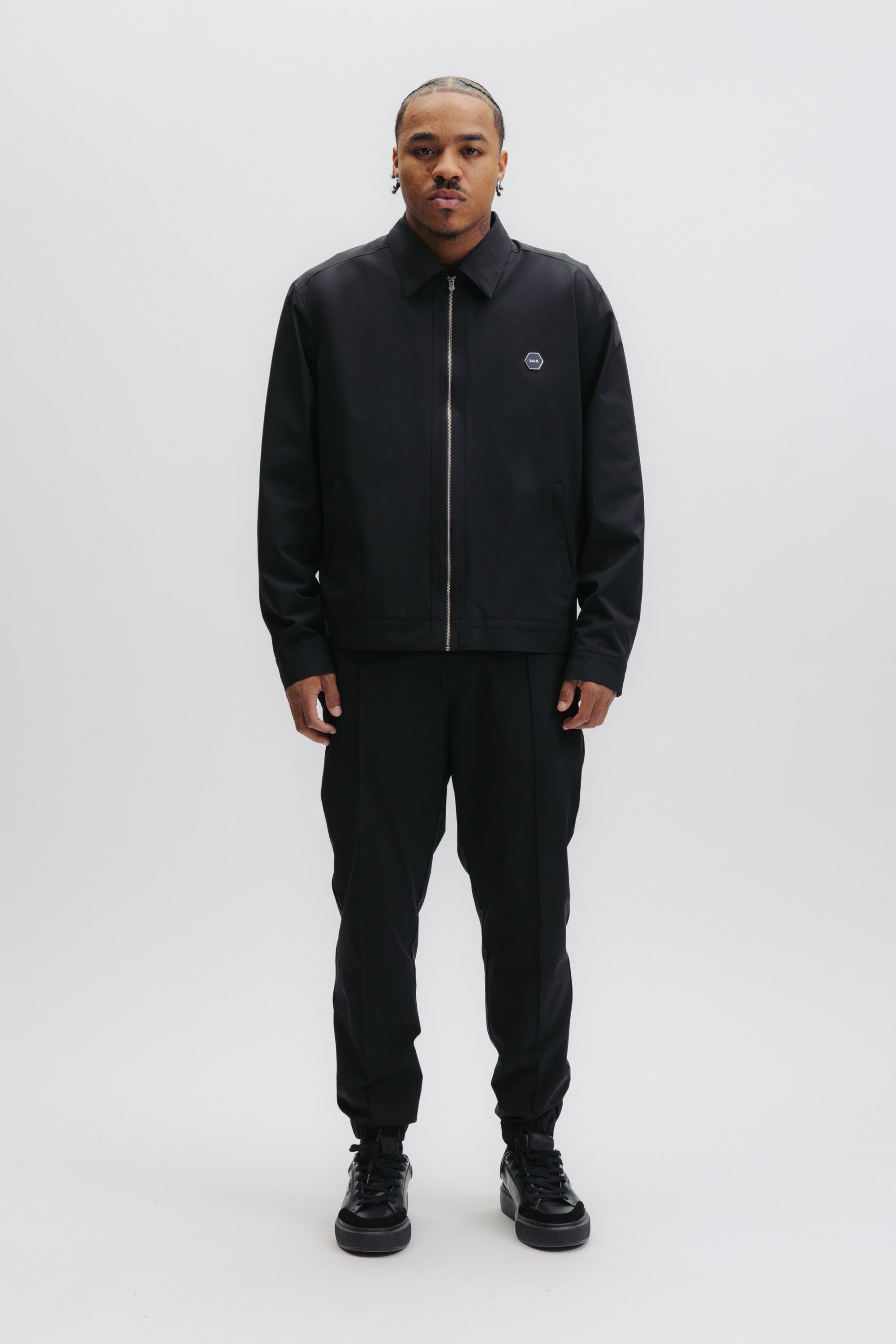 HEX-SERIES OVERSHIRT JET BLACK