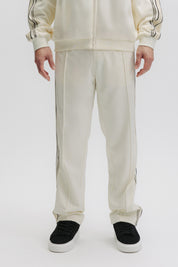 TAPE STRAIGHT TRACK PANTS - WHITE SWAN