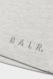 LOGO SHORTS-LT GREY MELANGE