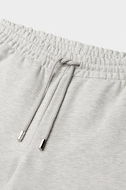 LOGO SHORTS-LT GREY MELANGE