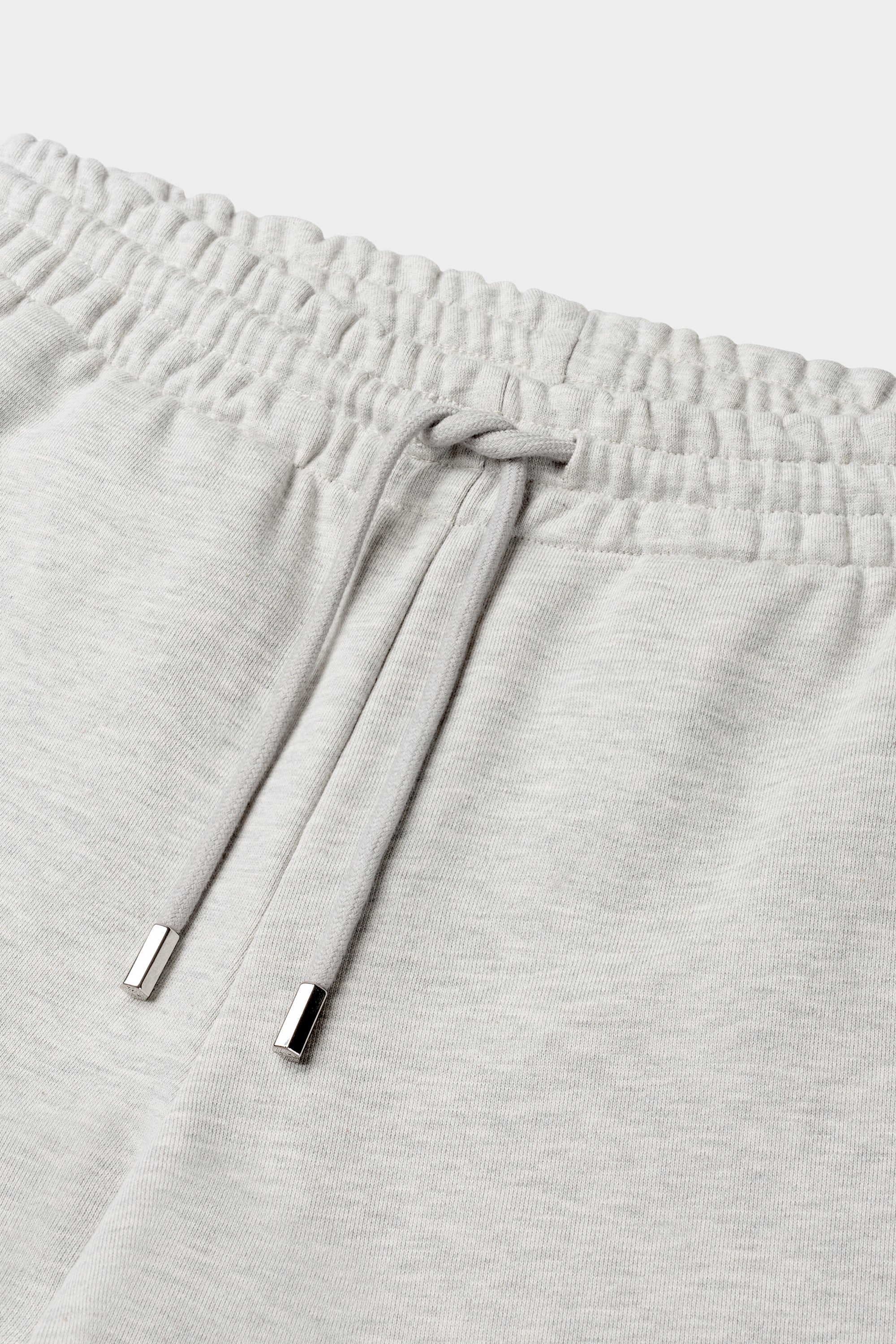 LOGO SHORTS-LT GREY MELANGE