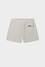 LOGO SHORTS-LT GREY MELANGE