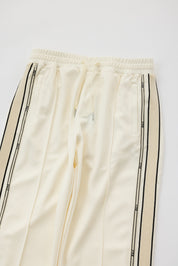 TAPE STRAIGHT TRACK PANTS - WHITE SWAN