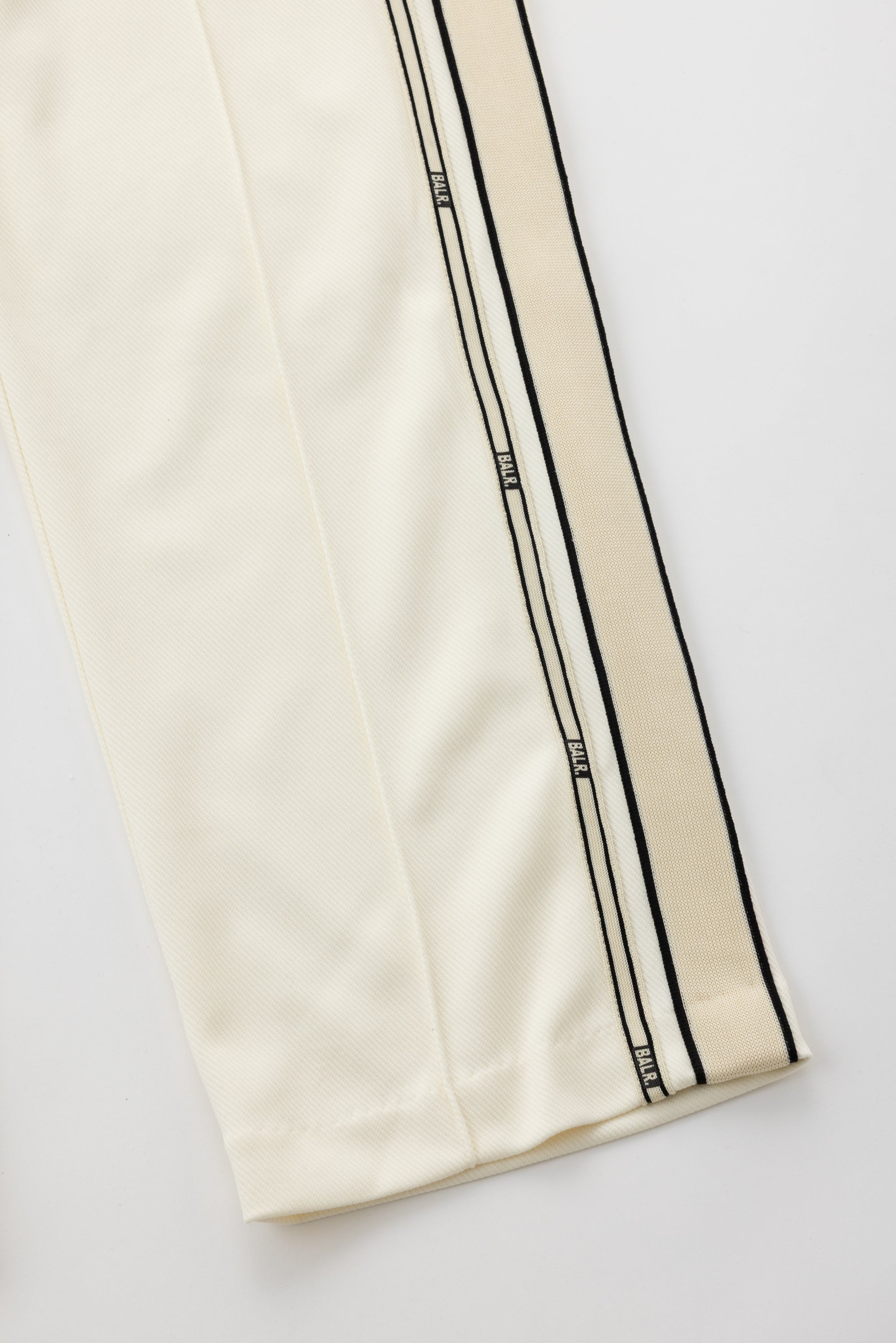 TAPE STRAIGHT TRACK PANTS - WHITE SWAN