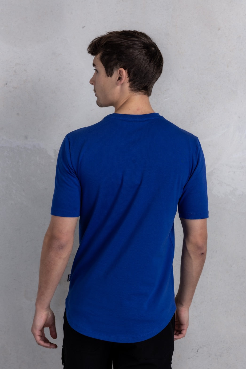 ATHLETIC SMALL BRANDED CHEST T SHIRT SURF THE WEB BRIGHT WHITE