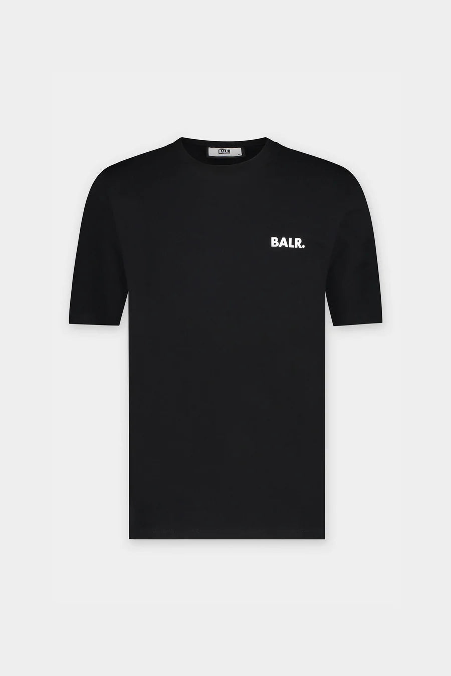 ATHLETIC SMALL BRANDED CHEST T SHIRT JET BLACK