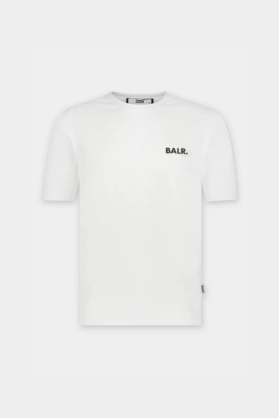 ATHLETIC SMALL BRANDED CHEST T SHIRT BRIGHT WHITE