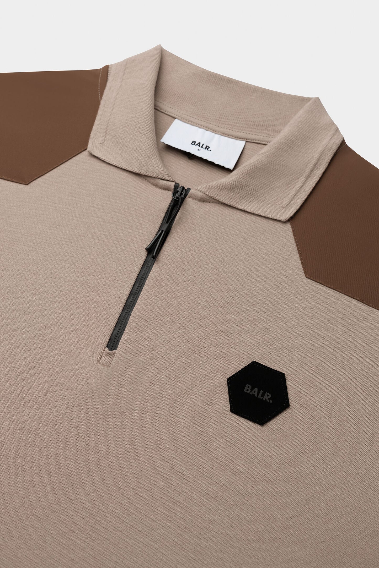 Q+ REGULAR FIT POLO SHIRT WARM TAUPE
