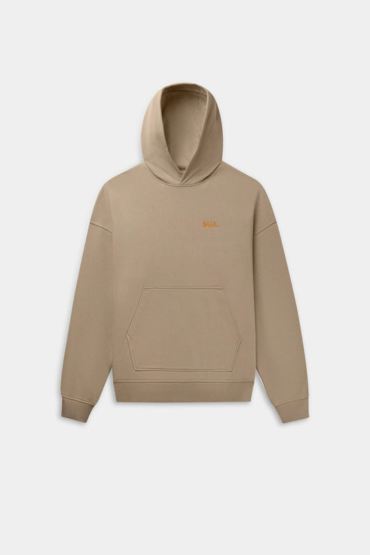 【Lサイズのみ】GAME OF THE GODS BOX FIT HOODIE WARM TAUPE