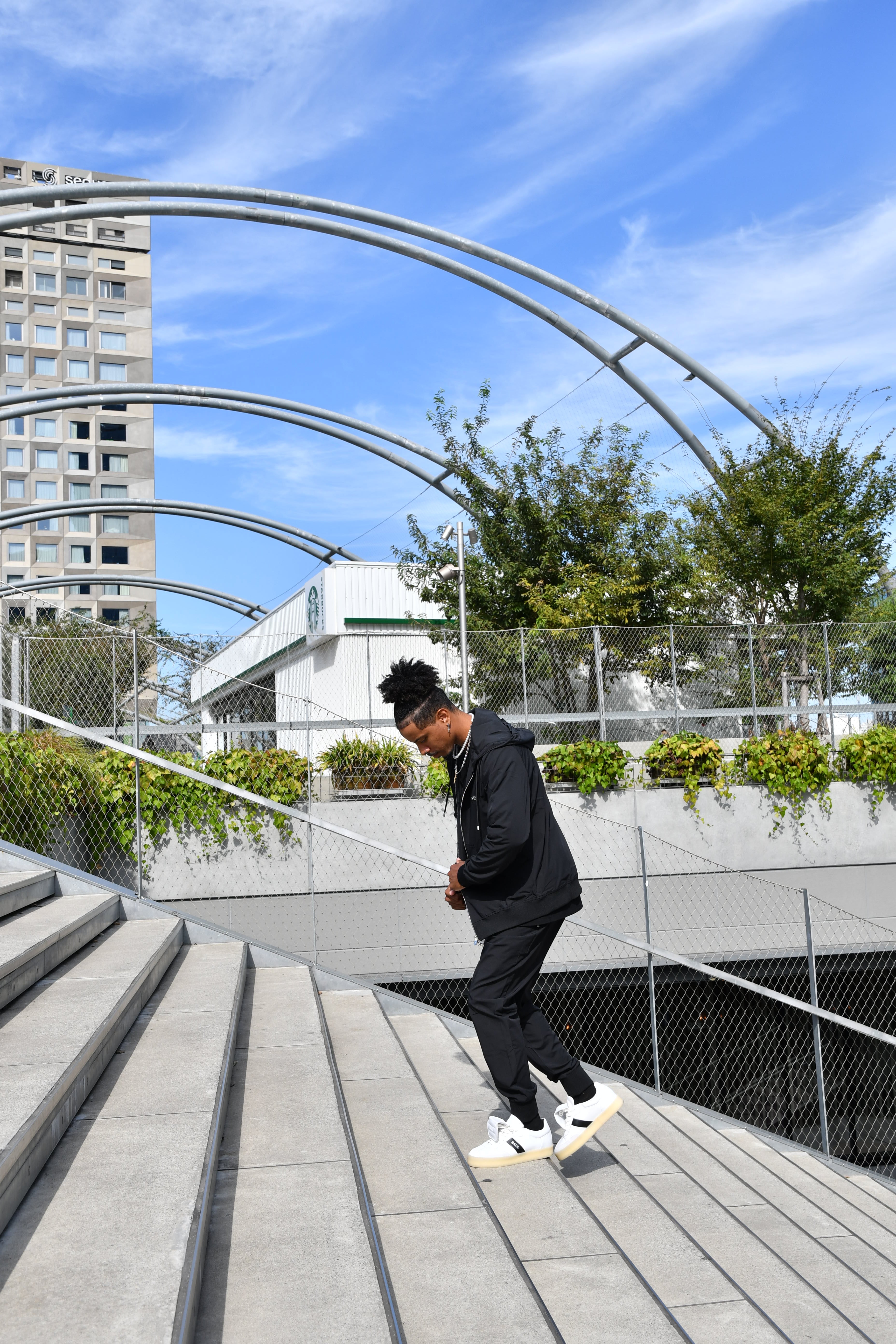 日本限定 / JP Q-SERIES STRETCH NYLON PANTS - JET BLACK – BALR.