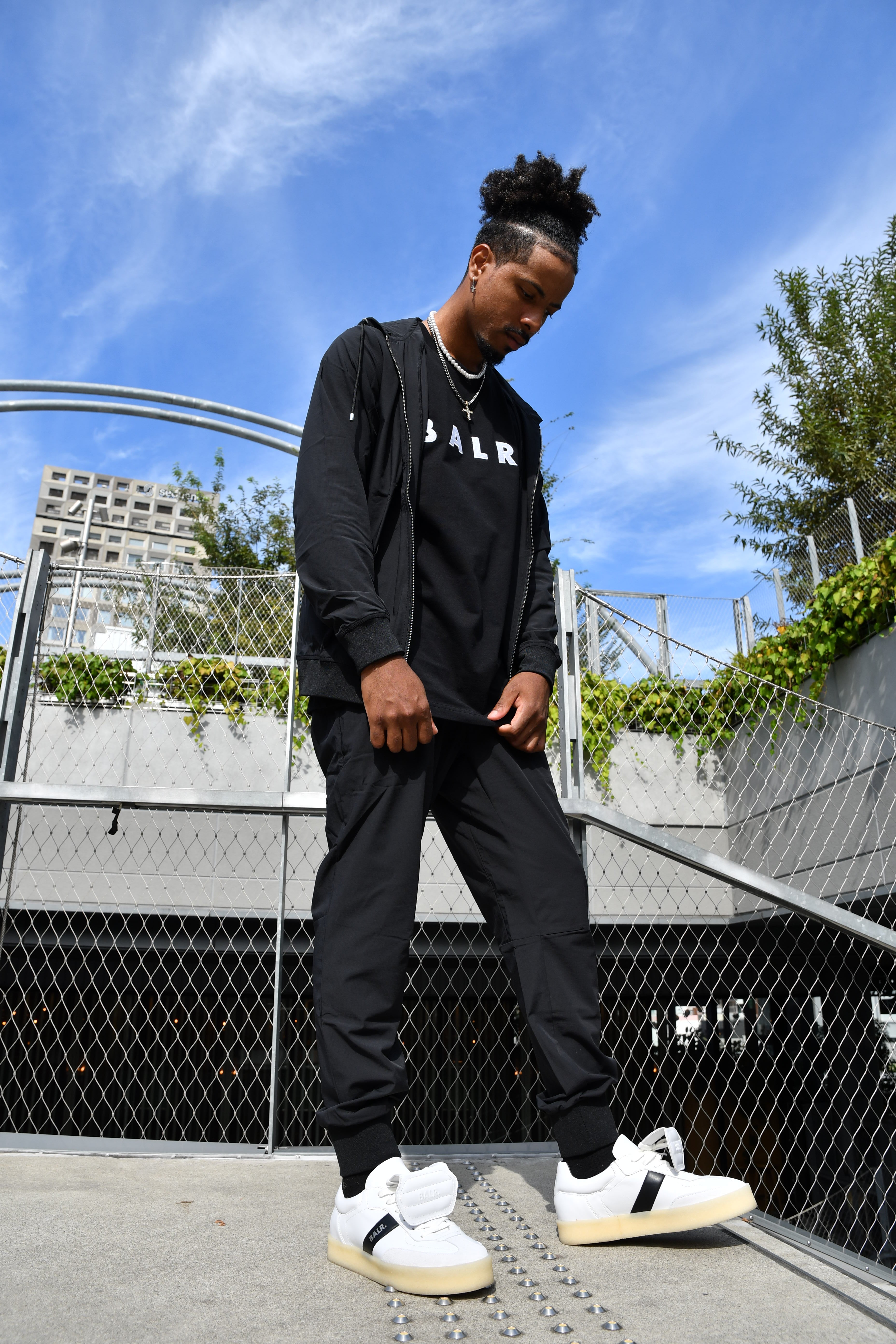 日本限定 / JP Q-SERIES STRETCH NYLON PANTS - JET BLACK