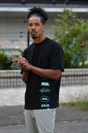 日本限定 / JP TAGS BOX T-SHIRT-JET BLACK