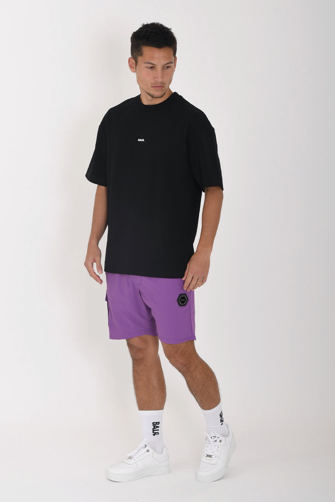 日本限定 / HEXLINE REGULAR FIT CARGO SHORTS Amethyst Orchid