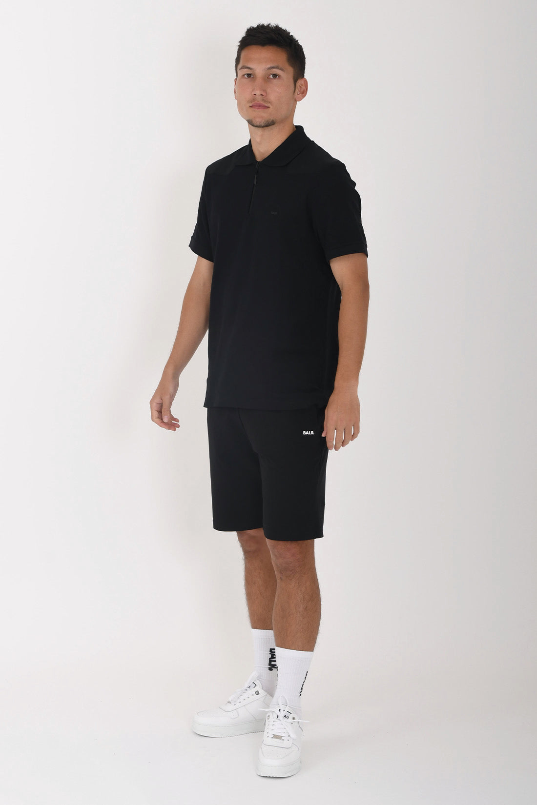 日本限定 / Q+ REGULAR FIT POLO JETBLACK