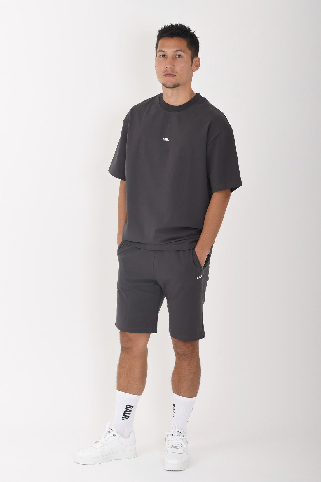 日本限定 / BRAND SHORT LONGLINE ASPHALT