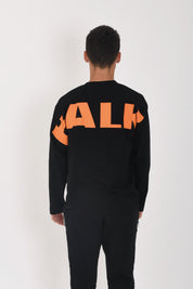 日本限定 / GAME DAY BOX FIT LONGSLEEVE Jet Black/Orange