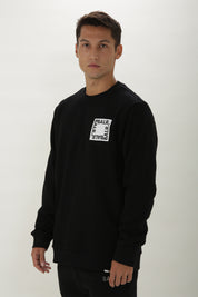 日本限定 / JP OLAF STRAIGHT SQUARE LOGO CREWNECK