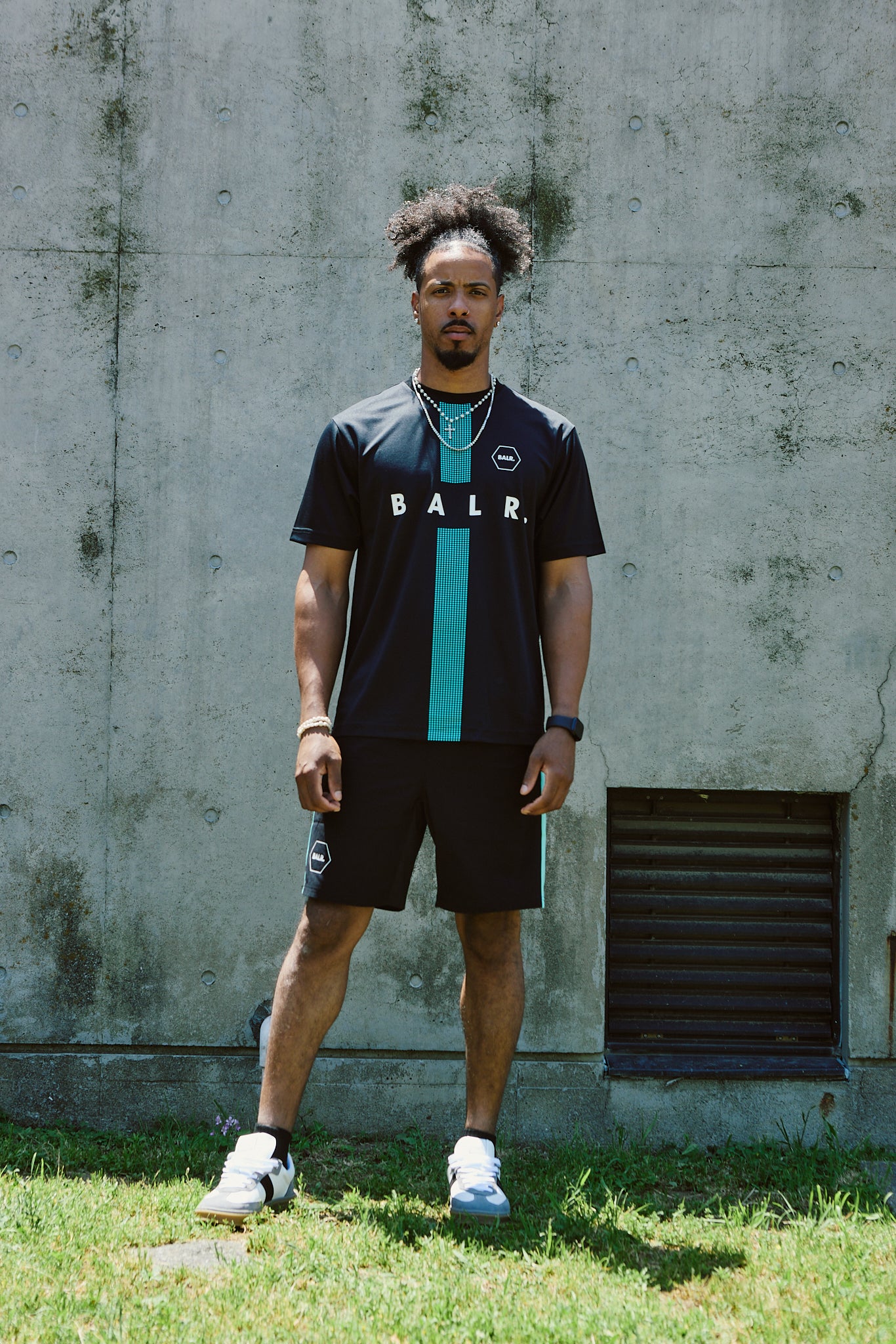 【日本限定】JP GAME SHORTS - BLACK/T-BLUE