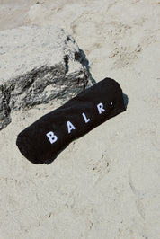 BALR. BATH TOWEL- BLACK