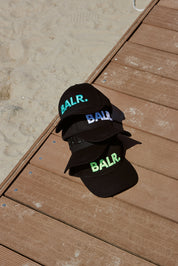 【日本限定】JP BRAND COTTON CAP - JET BLACK/TURQUOISE BLUE