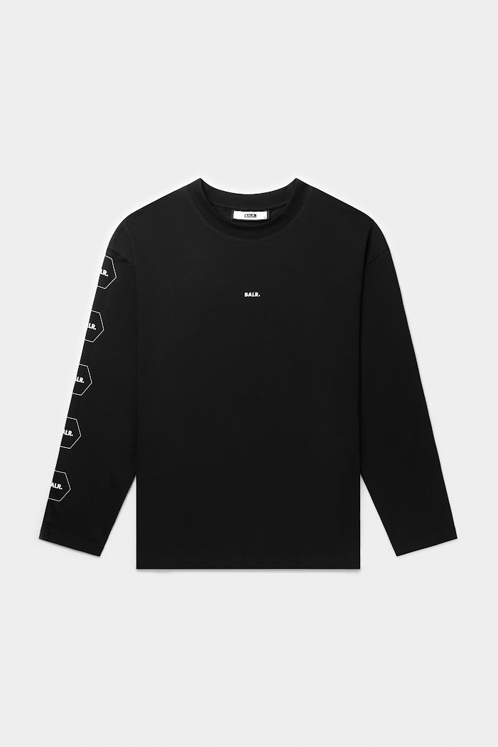 日本限定 / BOX FIT LONGSLEEVE T-SHIRT JETBLACK