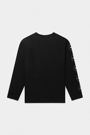 日本限定 / BOX FIT LONGSLEEVE T-SHIRT JETBLACK