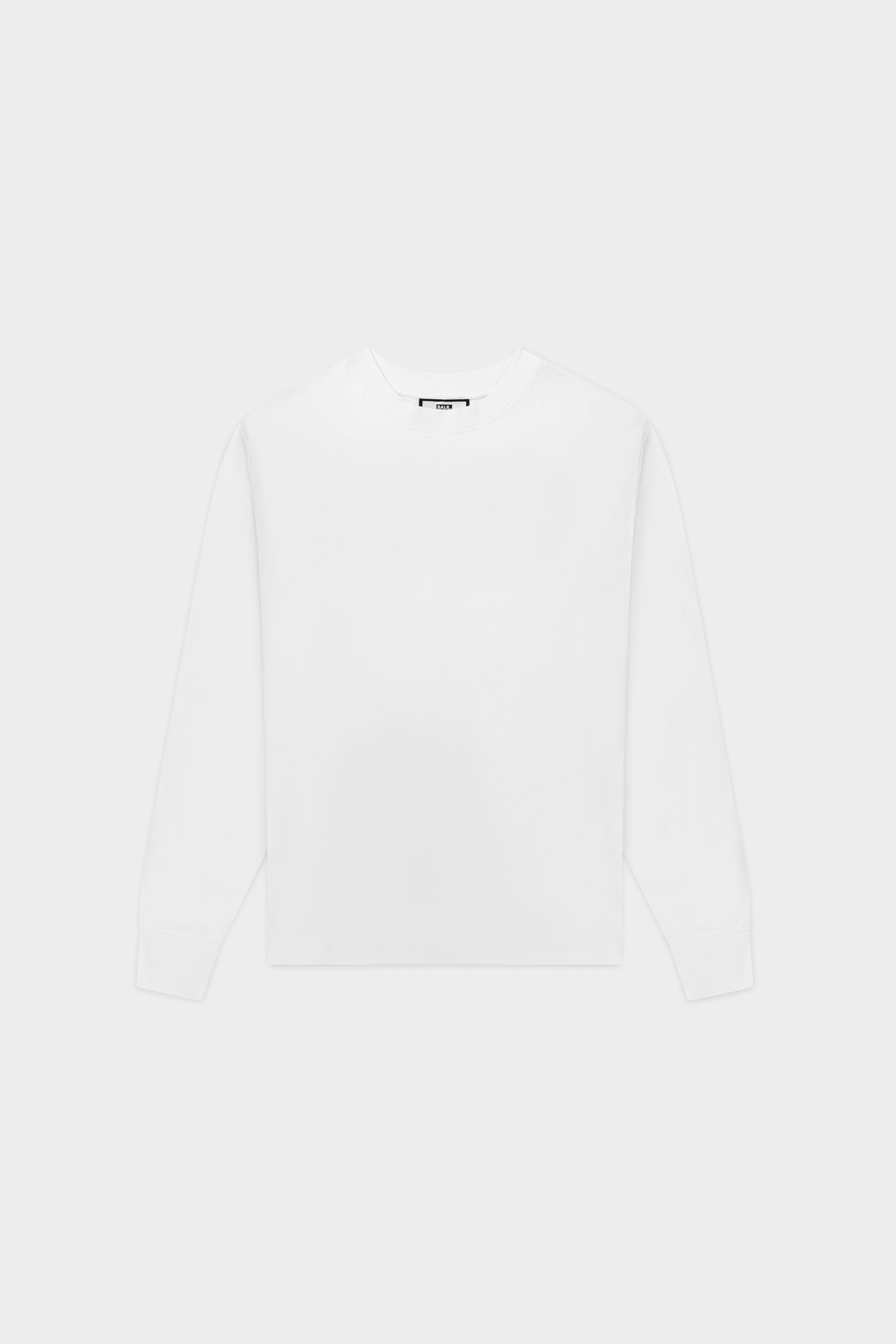 GAME DAY BOX FIT LONG SLEEVE T-SHIRT-BRIGHT WHITE