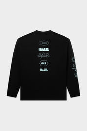 【日本限定】JP TAGS LS T-SHIRT-JET BLACK