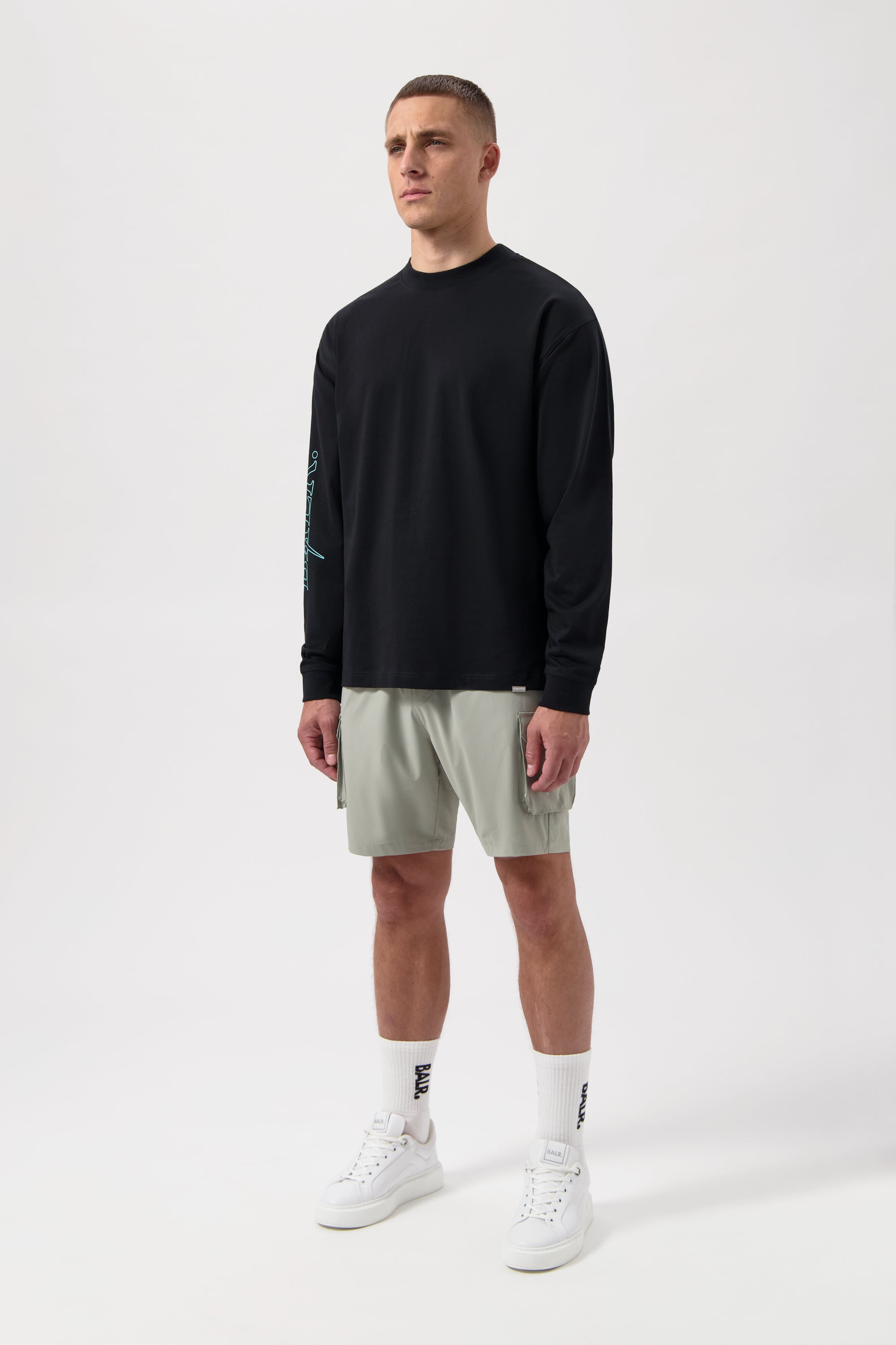【日本限定】JP TAGS LS T-SHIRT-JET BLACK