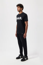 2SET BRAND T-SHIRT-JETBLACK/JETBLACK