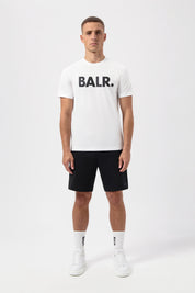 BRAND STRAIGHT T SHIRT BRIGHT WHITE