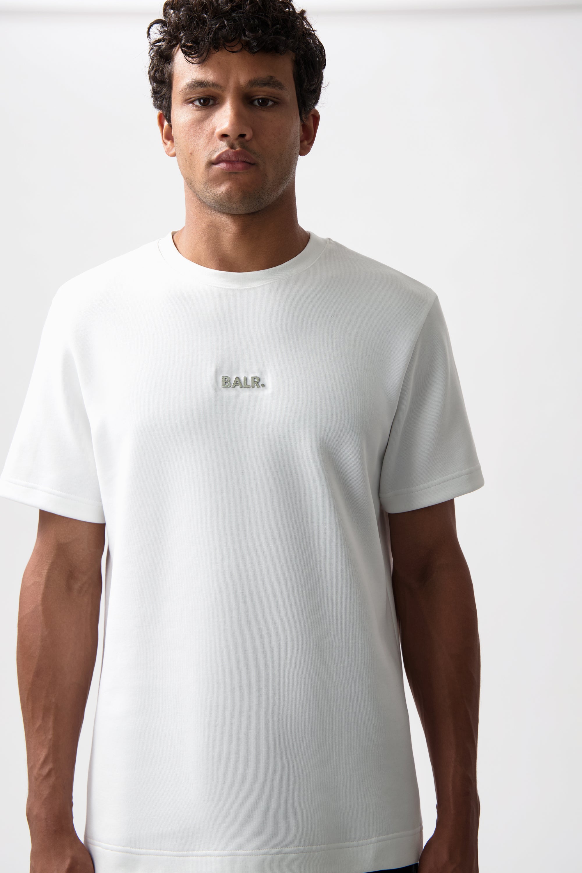 Q-SERIES REGULAR FIT T-SHIRT BRIGHT WHITE – BALR.