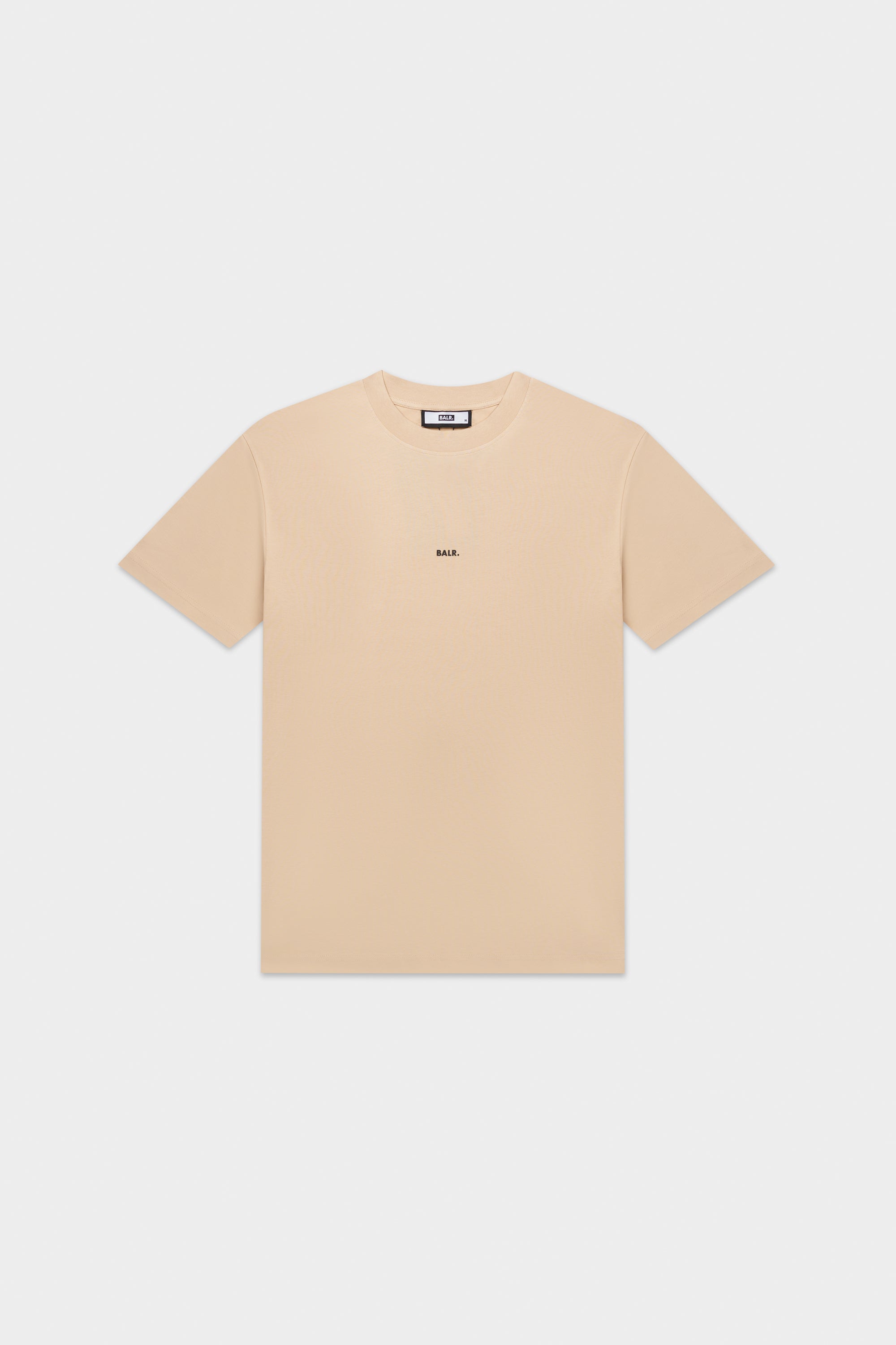 BRAND BOX FIT T-SHIRT-Sesame