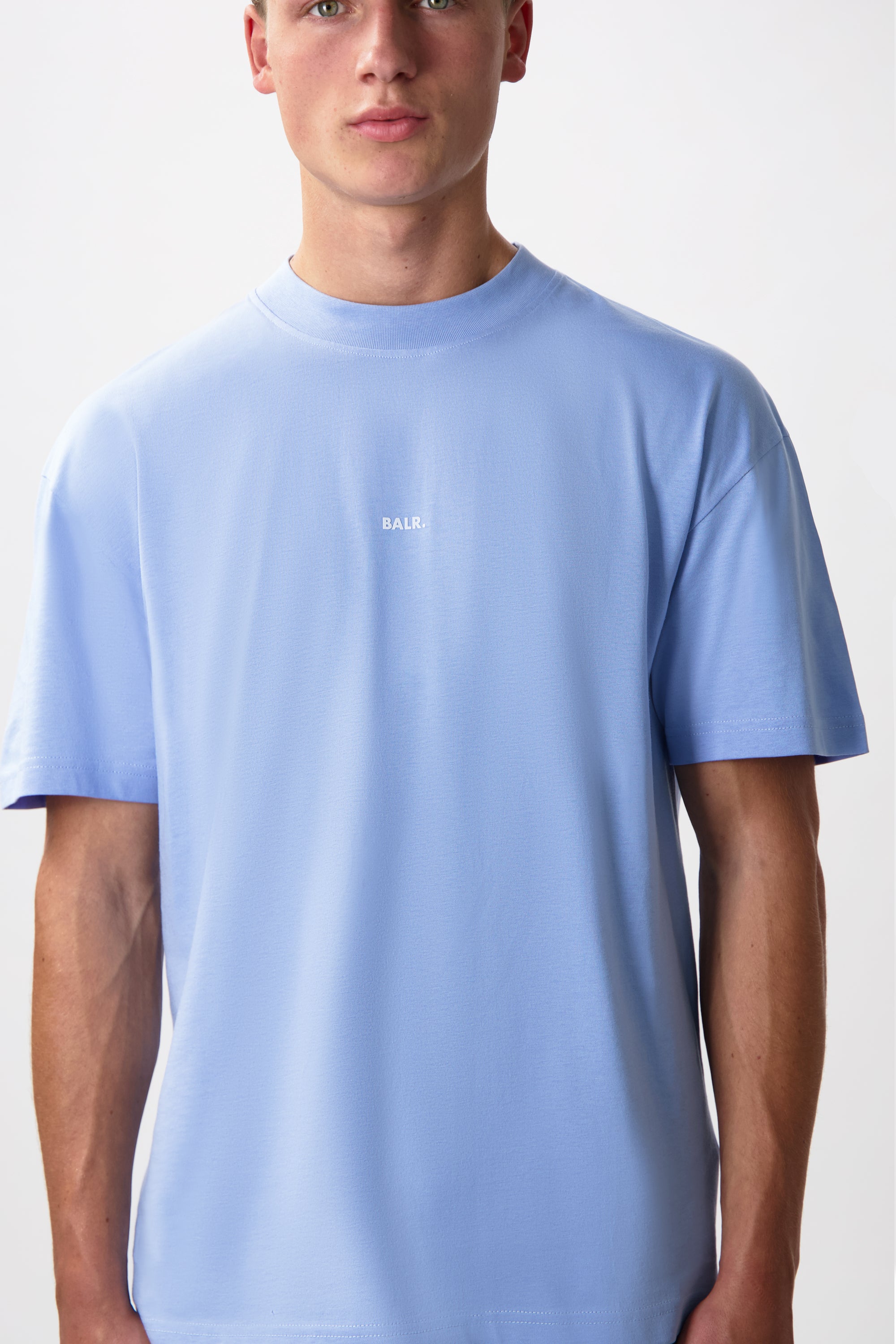 BRAND BOX FIT T-SHIRT-Hydrangea