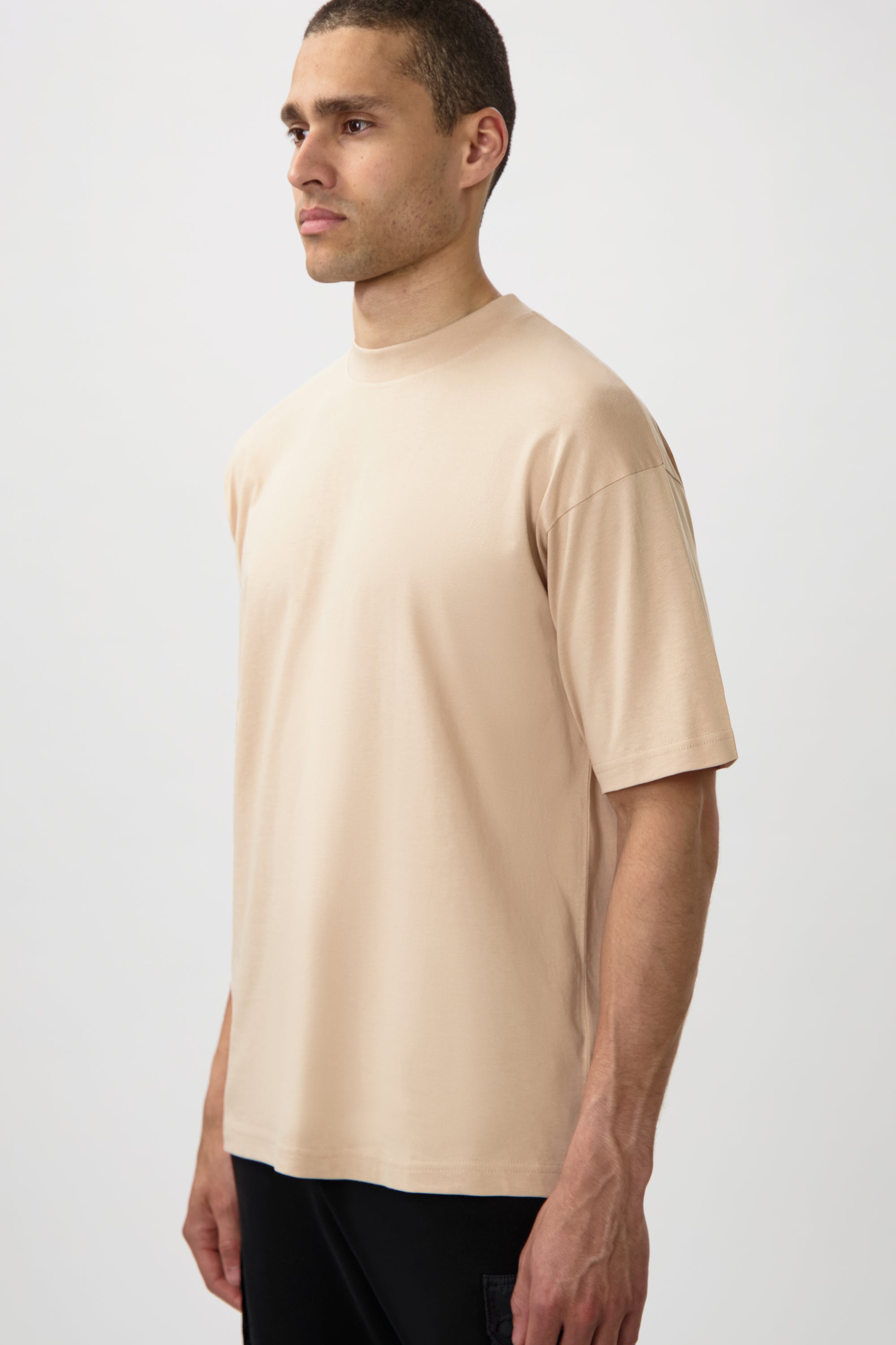 GAME DAY BOX FIT T-SHIRT-Sesame