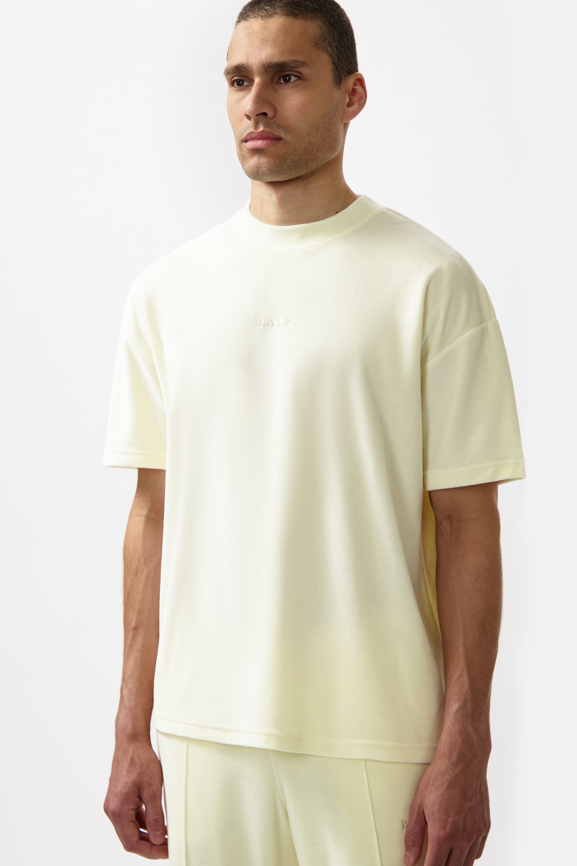 BRAND LUXE BOX FIT T-SHIRT-White Swan