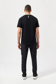 HEXLINE REGULAR FIT T-SHIRT-Jet Black