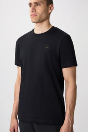 HEXLINE REGULAR FIT T-SHIRT-Jet Black