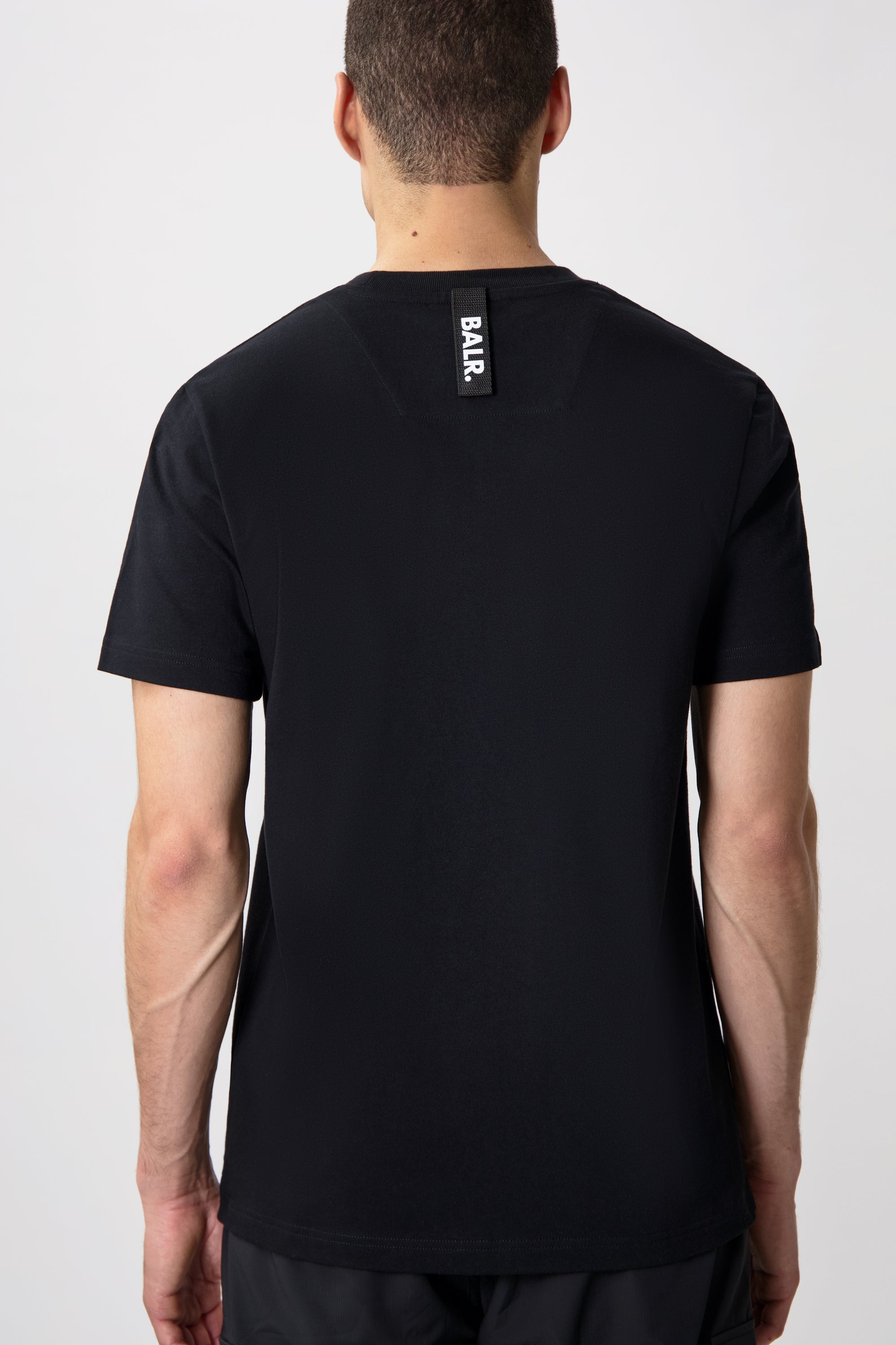 HEXLINE REGULAR FIT T-SHIRT-Jet Black