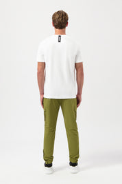 HEXLINE REGULAR FIT T-SHIRT-Bright White