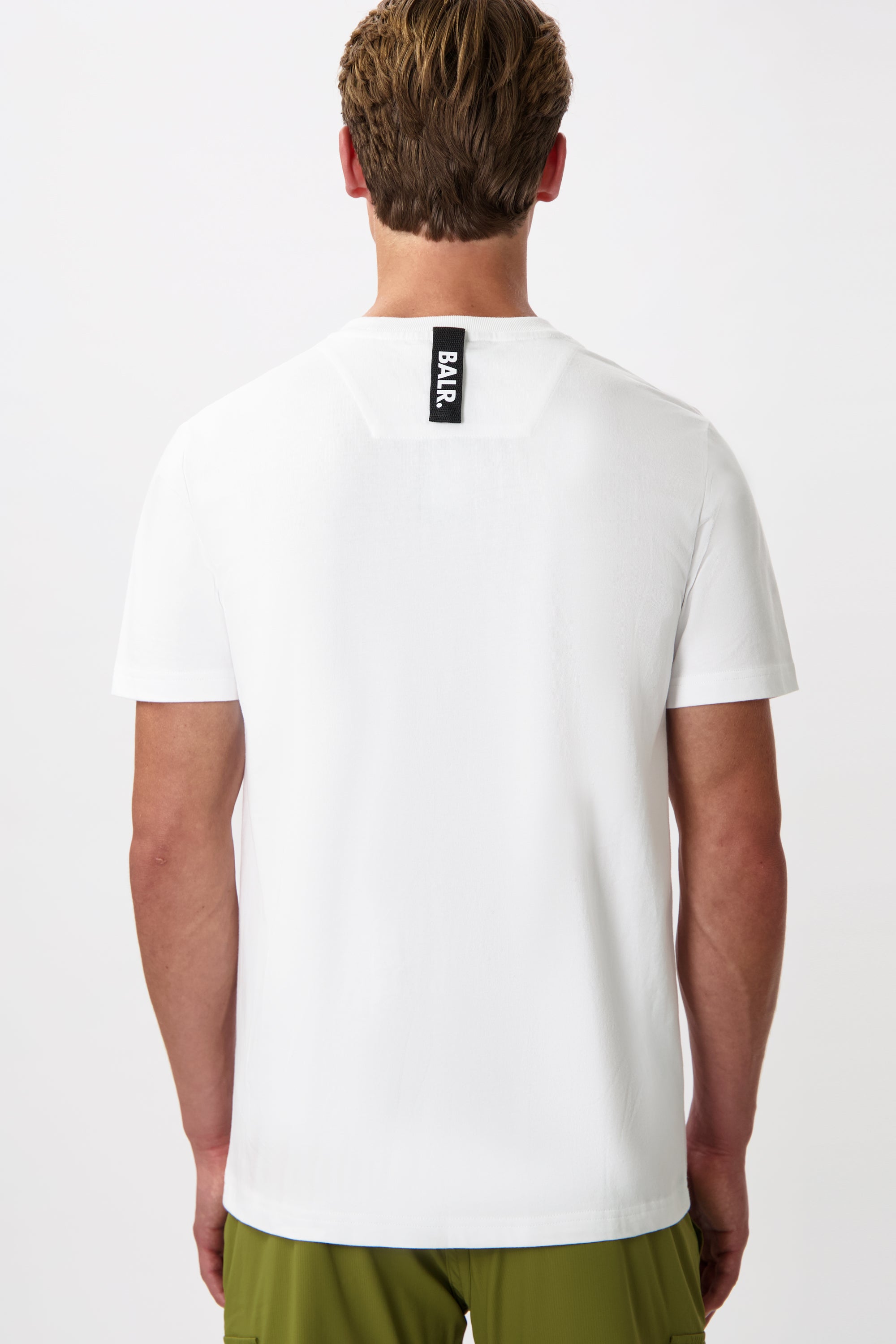 HEXLINE REGULAR FIT T-SHIRT-Bright White