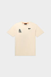 GAME OF THE GODS GRAFFITI BOX FIT T-SHIRT-White Swan