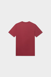 BALR. MONOGRAM EMBRO REGULAR FIT T-SHIRT-Tibetian Red