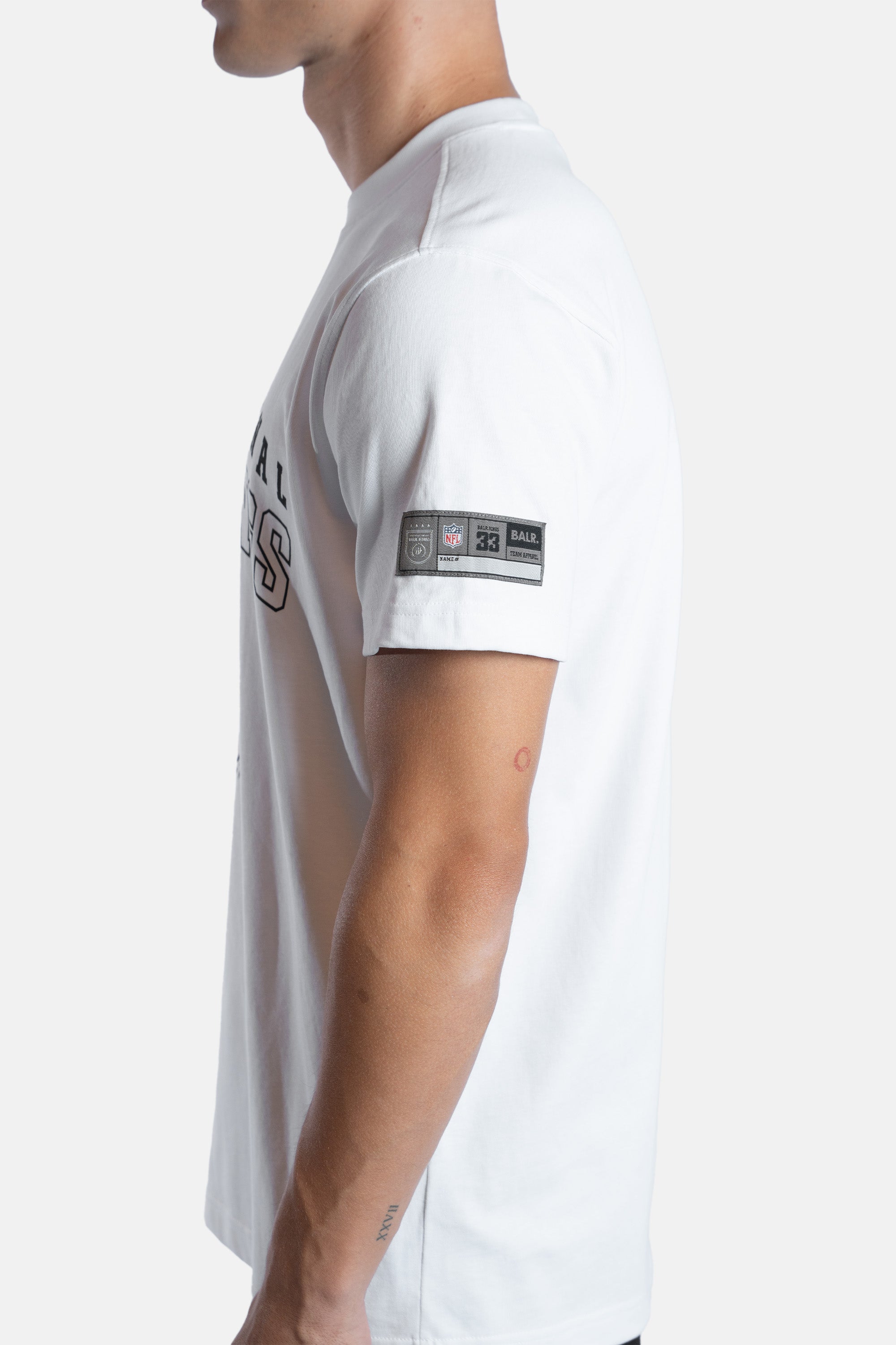 NFL X BALR.  T-SHIRT Bright White