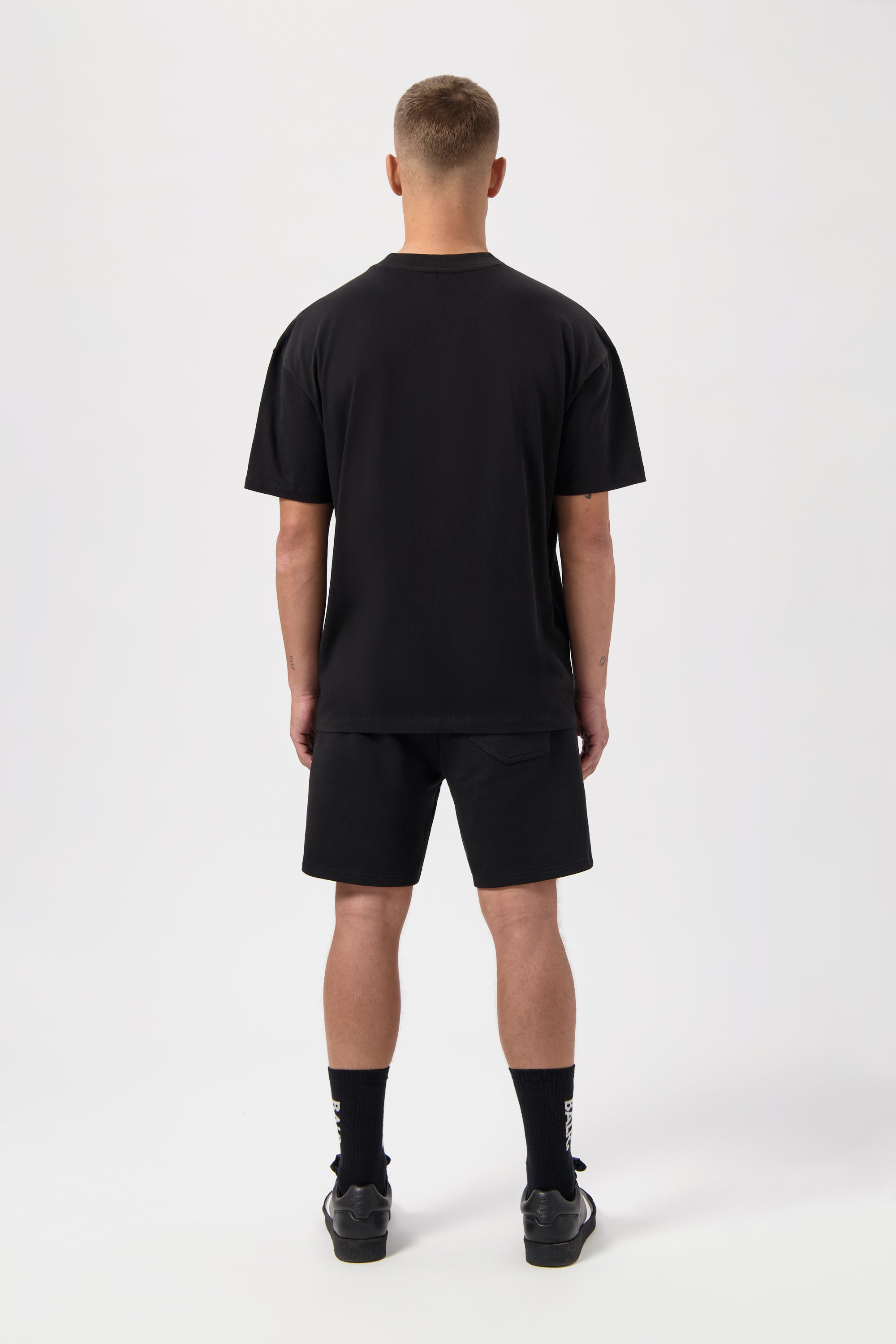 LOGO BOX T-SHIRT-JET BLACK