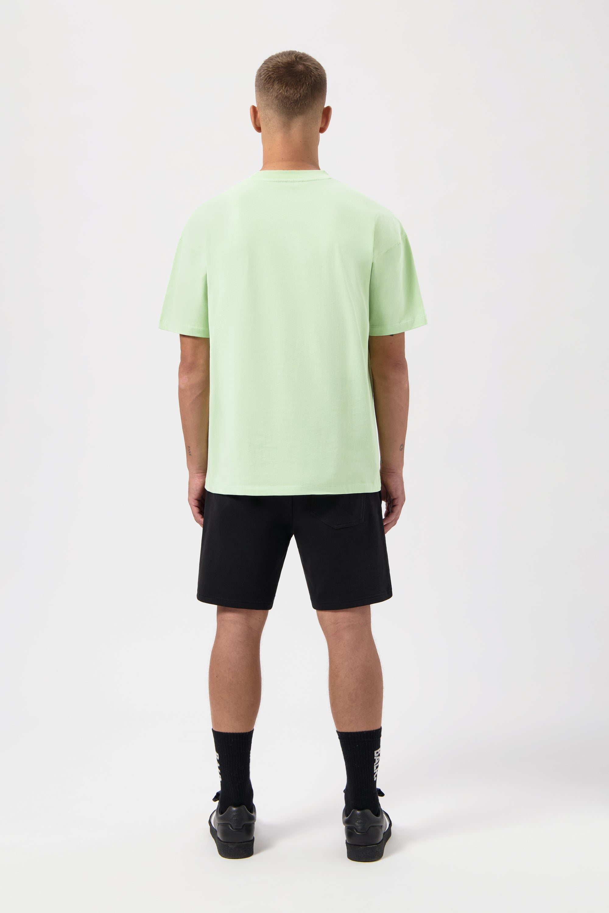 LOGO BOX T-SHIRT-REED GREEN