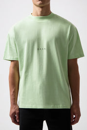 LOGO BOX T-SHIRT-REED GREEN